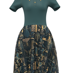 Hieroglam Polo Dress